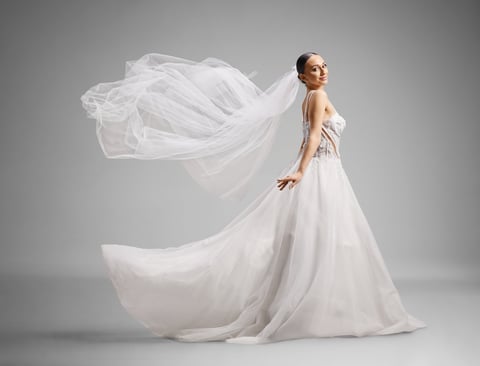 Sparkling ball gown